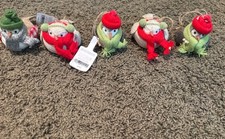 Lot of 5 Target Wondershop Featherly Friends Bird Ornaments New picture