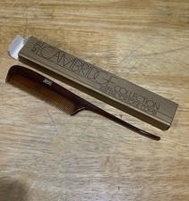 VINTAGE 1981 Avon Cambridge Collection Rattail Tortoise Comb *NOS picture