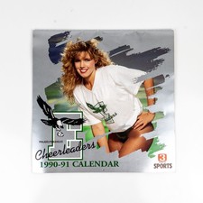 Vintage 1990-1991 Philadelphia Eagles Cheerleaders Wall Calendar KYW-TV 3 NFL picture