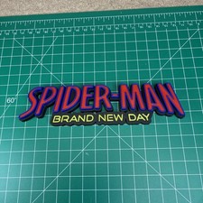3D Printed Spider Man Brand New Day Marvel Sign Logo Display picture