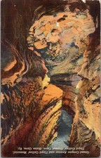 Vintage Postcard Floyd Collins Crystal Cave Grand Canyon Avenue Horse Cave KY 19 picture