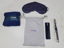USAir US Airways Complimentary Travel Bag First Class /w Items NEW picture