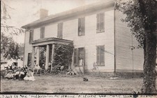RPPC Bloomington IL Douglas Family Home Photo Postcard F37 picture