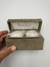 Vintage Godinger Silver Art Co Salt Sellers (2) In Presentation Neiman’s Box picture