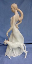 WHIPPET ITALIAN GREYHOUND & LADY 11