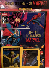 Panini Dentro del Universo Marvel Sticker Album + 4 Packs Sealed Spanish picture