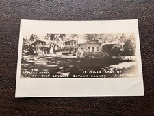 RPPC Cloverdale California Scene at The Geysers Hotel 1929 Sonoma County picture
