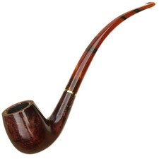 Clark's Collection: Semi-Churchwarden Briar Wood Pipe (Polished) picture