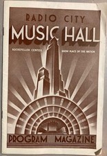 Radio City Music Hall Program Magazine July 18, 1935 Ginger Jane Withers picture