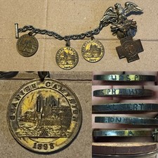 Navy 1898 Spanish Campaign Medal 1923 Bastian Bros Contract Engraved Name Texas picture