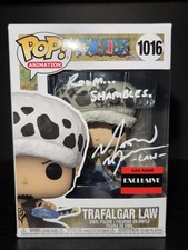 Funko Pop One Piece- Trafalgar Law #1016 AAA Exclusive Autographed picture