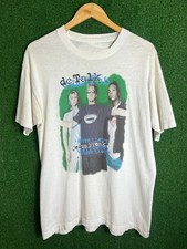Vtg Dc Talk Band Jesus Freak Tour Heavy Cotton White Unisex Shirt CC141 picture