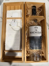 Macallan Triple Cask 21 Year Fine Oak Scotch Whiskey Empty Bottle Box Unwashed picture