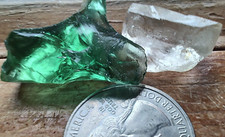 Lady Nellie Andara Twins Mineral Stone Crystal Specimen 9 gram total weight picture