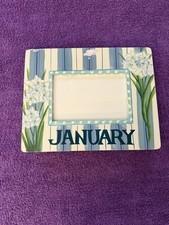 Vintage Exposures Frame Months of the Year 3.5x5 January picture