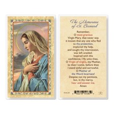The Memorare of Saint Bernard - Laminated Holy Card 106-253 picture