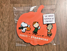 🔥 ❨･¨⬮ Genuine Starbucks x Peanuts Snoopy Pumpkin Pins US In Hand/Fast Ship🔥 picture