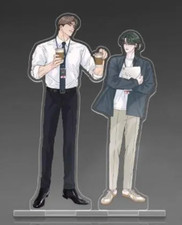 Dreadful Night Manhwa Merch - Couple Acrylic Stand picture