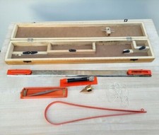 Complete Accessories Set Box for Plane Table Spirit Level Plumb Bob Plumb Fork picture