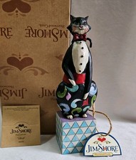 Jim Shore Heartwood Creek Alfred Tuxedo Cat Figurine 2009 with Original Box ~EUC picture