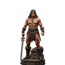 Conan the Valiant Resin Sculpture Statue Model Kit  Unpainted/Unassembled picture