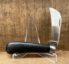 Antique c. 1890-1920 L.F. & C. New Britain CONN Ebony Pruning Knife 100+ Yrs picture
