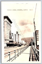 K43/ Missoula Montana RPPC Postcard c40-50s Higgins Avenue Wilma Theatre 3 picture