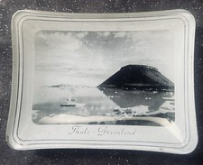Vintage Greenland Trinket Dish “Thule Greenland” 4 1/2” X 3 1/4” picture