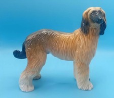 Vintage Handsome Coopercraft Afghan Hound Dog Figurine Figure Ornament Puppy picture