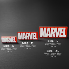 Marvel - Brand/Comics 3D Printed Logo Display Sign picture