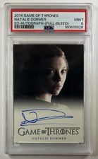 2014 GAME OF THRONES AUTO AUTOGRAPH NATALIE DORMER FULL BLEED PSA 9 MINT picture