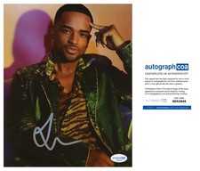 LARENZ TATE SIGNED MENACE II SOCIETY POWER 8x10 PHOTO - ACOA COA picture