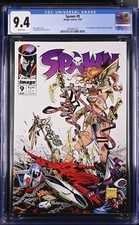PRIMO: SPAWN #9 Gaiman McFARLANE 1st ANGELA Medieval Image comic 1993 NM 9.4 CGC picture