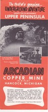 1960's Arcadian Copper Mine Tours Hancock Michigan Brochure picture
