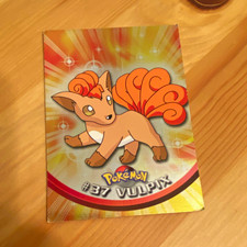 Topps Pokémon TV Animation Edition Vulpix #37 1999 English Base Set Card picture