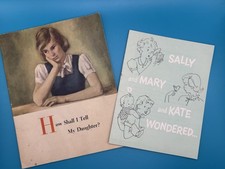 Lot of 2 Vintage Menstruation Booklets 1950’s picture