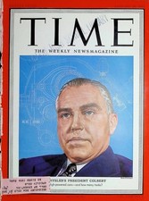 Original Jan 29, 1951 TIME Cover Only: Featuring Lester Lum Colbert picture