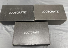 Loot Crate LOT of 3 - NEW Complete ONE SEALED - Mar, Jul, Nov 2017 | Mar 2018 picture