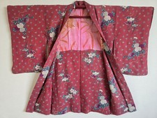 1890s,Antique Japanese Silk  KIMONO jacket haori,　KIMONO Dress,Antique 124 picture