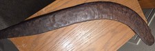 Antique Australian Aboriginal Fluted Boomerang 1930s Navy Provenance picture