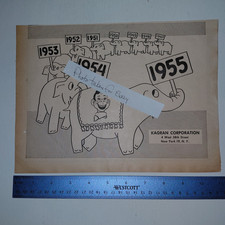 Original 1955 Howdy Doody Showbiz Industry Clipping ad picture