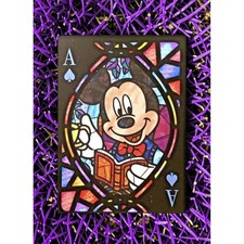 Mickey Mouse DISNEY STAINED GLASS Disney 100 Tenyo JAPAN picture