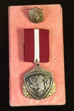 Latvia independence struggle Participants of the Barricades of 1991 Medal #1455 picture