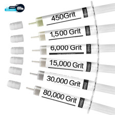 Diamond Polishing Compound Kit of 6 Polishing Lapping Paste 80,000 to 450 picture