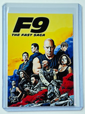 F9 The Fast Saga Limited Edition Artist Signed 