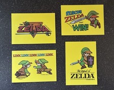 1989 Nintendo The Legend of Zelda Topps Sticker Cards Unpeeled Link Rookie picture