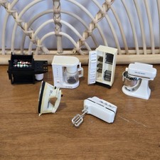Vtg 1990s Acme Kitchen Appliance Fridge Magnets Lot 6 Iron Mixer Coffee BBQ  picture