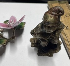 Antique Frank Bergman Vienna Cold Painted Bronze Lucky Leprechaun Circa 1900 picture