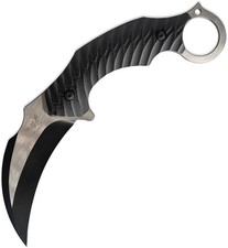 Skallywag Tactical Deep 6 Karambit Fixed Blade Black picture