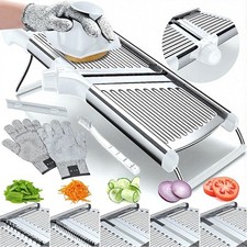 Gramercy Adjustable Mandoline Food Slicer, PRO (White)  picture